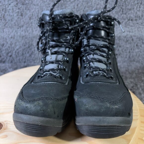 Red Wing Tradeswoman Work Boots Womens Size 7 Black Safety Toe Waterproof - Picture 2 of 8